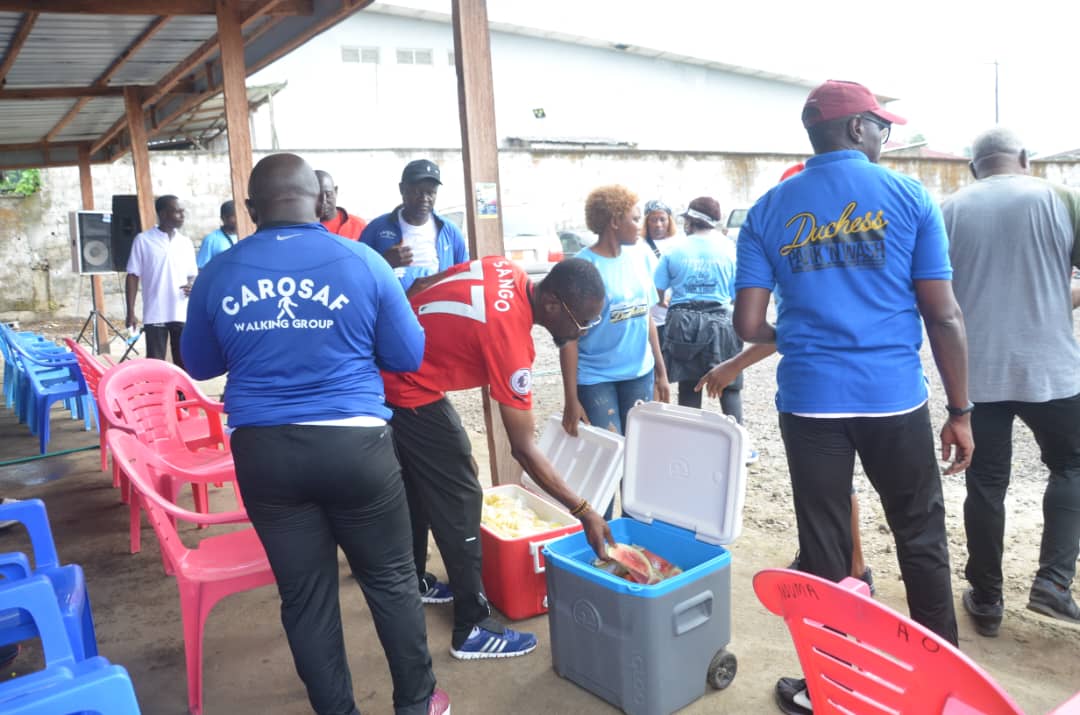 Duke Foundation and Duchess Carwash "N" Park Remeber Duke of Bonalyonga in Health Walk