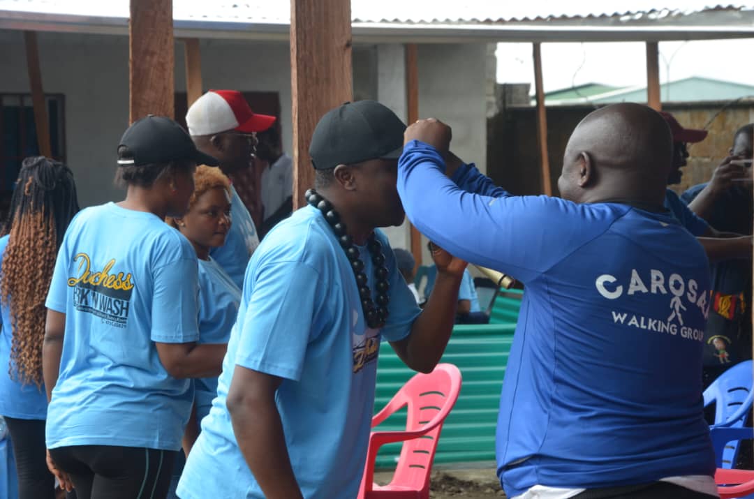 Duke Foundation and Duchess Carwash "N" Park Remeber Duke of Bonalyonga in Health Walk